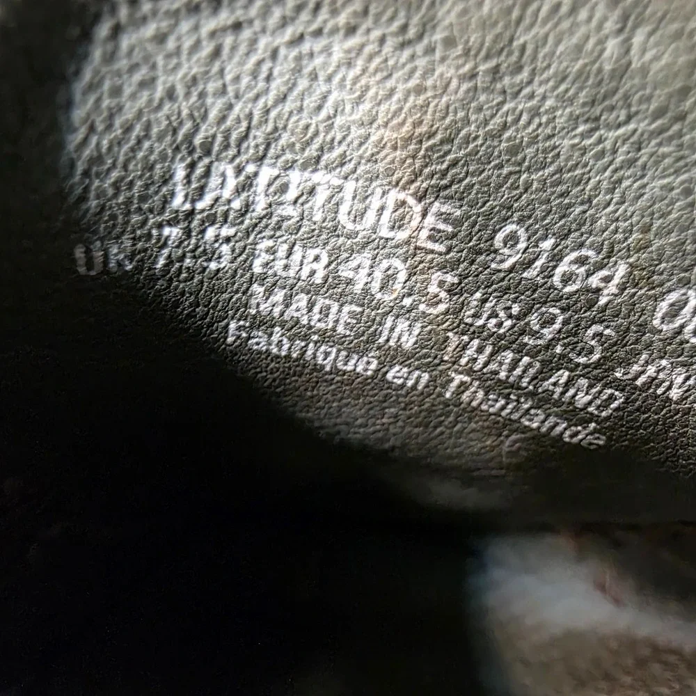 J Shoes Latitude Leather Boat Shoes Women's Size 9.5 Navy‎ - Blue Suede Laces